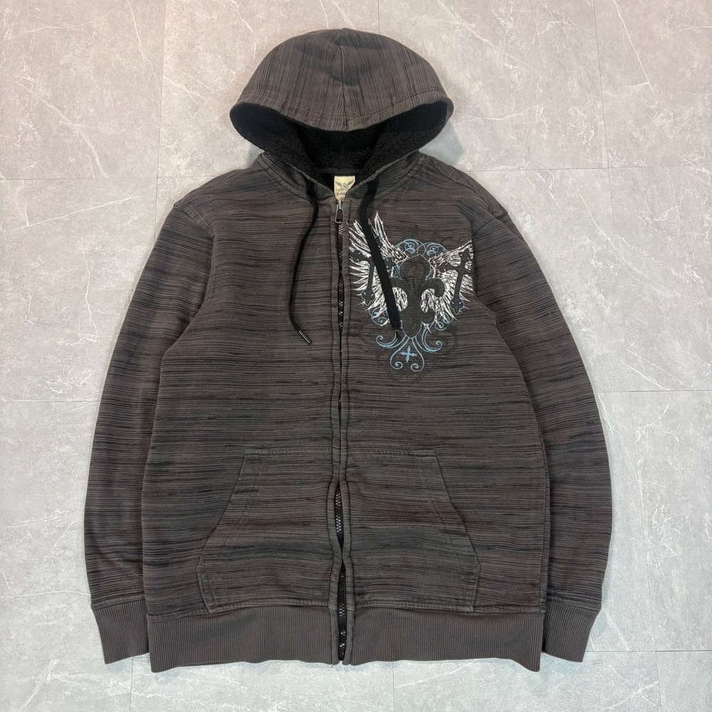 Y2K Jesse Pinkman styled stripped zip up hoodie with fur lining